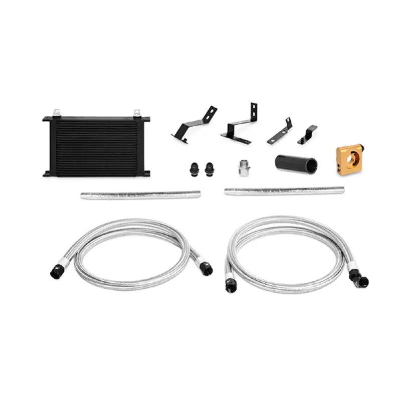 Mishimoto 2016+ Chevrolet Camaro 2.0T Thermostatic Oil Cooler Kit Black 1