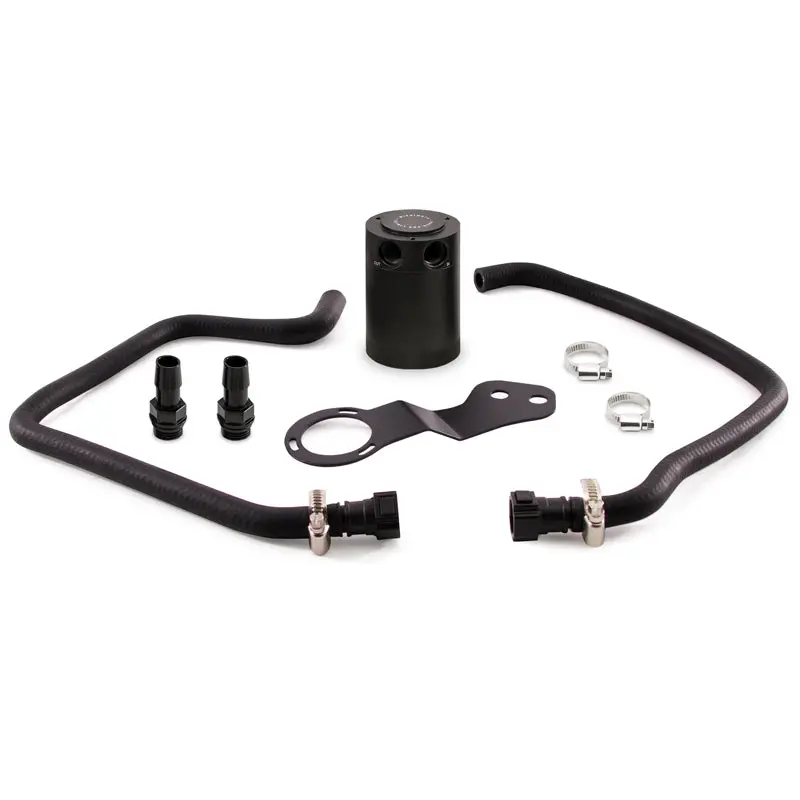 Mishimoto 2016+ Chevrolet Camaro Ss Baffled Oil Catch Can Kit - Black 1