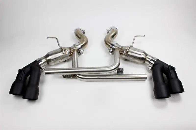 Mishimoto 2016+ Chevrolet Camaro Ss Quad-Tip Pro Axle-Back Exhaust W/ Black Tips 1