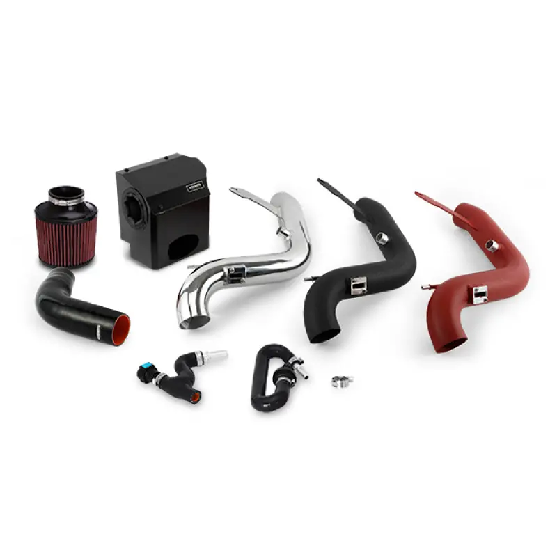Mishimoto 2016 Ford Fiesta St 1.6L Performance Air Intake Kit - Wrinkle Red 2
