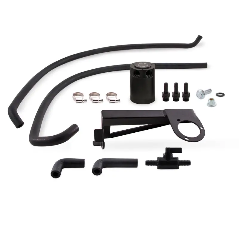 Mishimoto 2016+ Ford Focus Rs Baffled Oil Catch Can Kit - Black 1