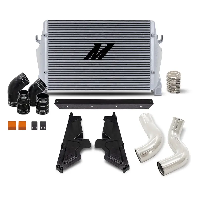 Mishimoto 2019+ Dodge Ram 6.7L Cummins Intercooler Kit / Sl Cooler - P Pipes 1