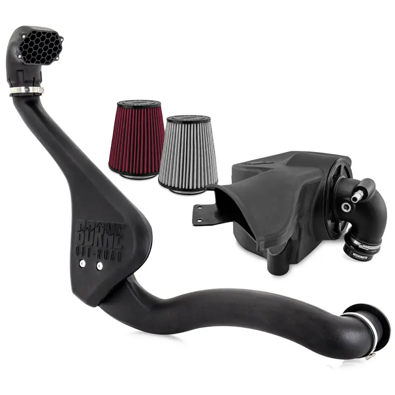 Mishimoto 2019+ Ford Ranger 2.3L Intake/Snorkel Bundle - Dry Filter 1