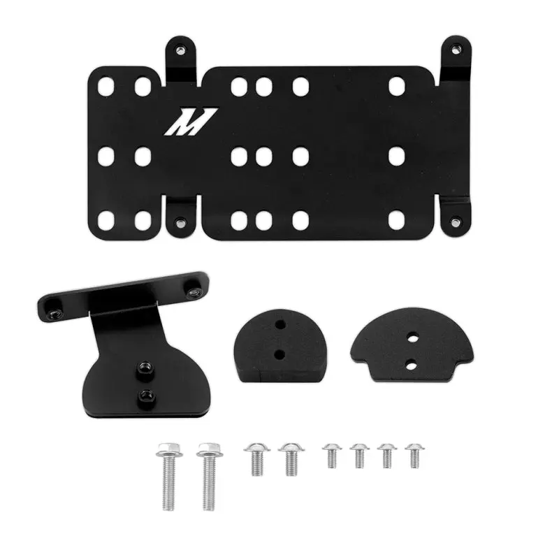 Mishimoto 2022+ Chevy 1500 Tow Hook License Plate Relocation Bracket 1