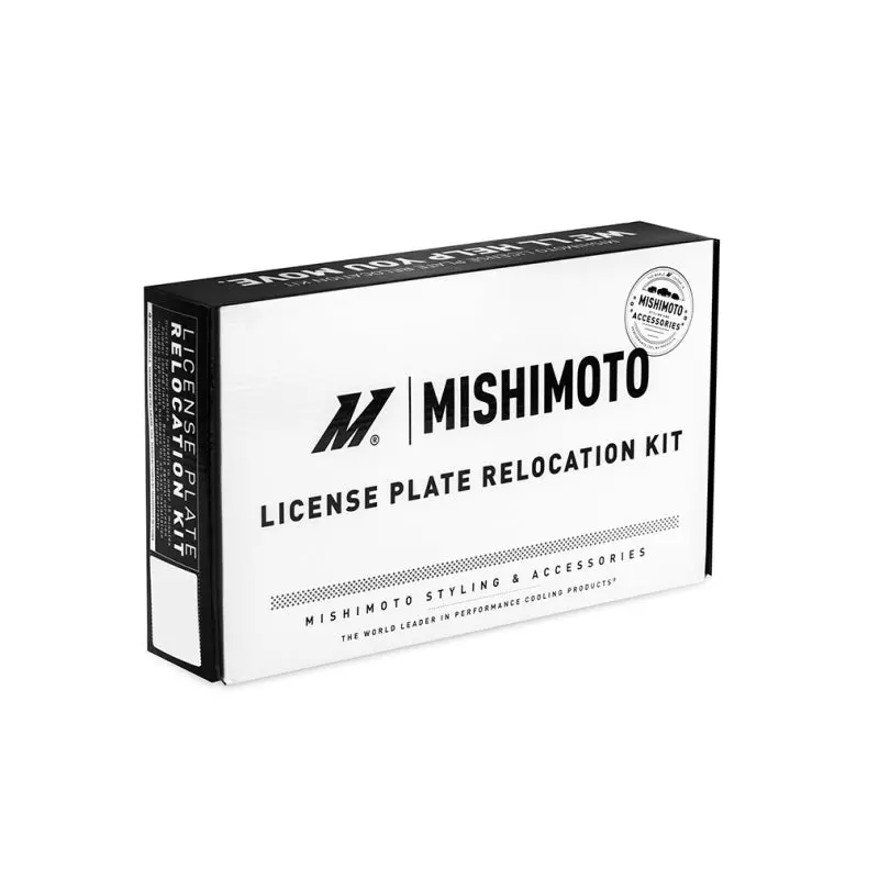 Mishimoto 2022+ Chevy 1500 Tow Hook License Plate Relocation Bracket 2
