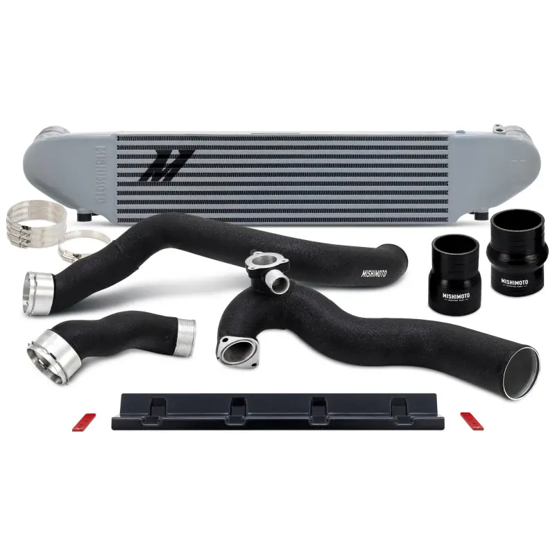 Mishimoto 2024+ Ford Mustang 2.3L Ecoboost Performance Intercooler Kit - Silver/Black 1
