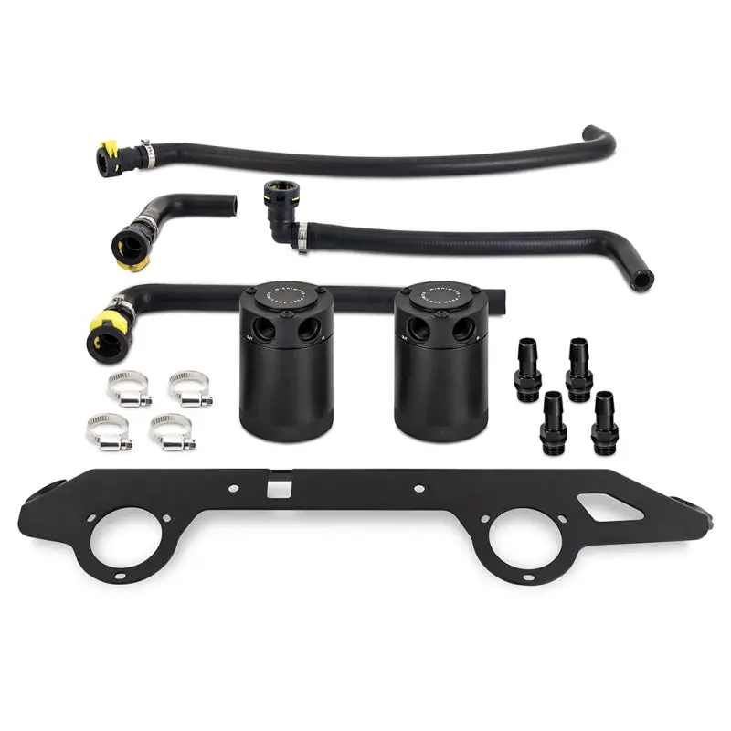 Mishimoto 21-22 Ford Bronco 2.7L Baffled Oil Catch Can System 1