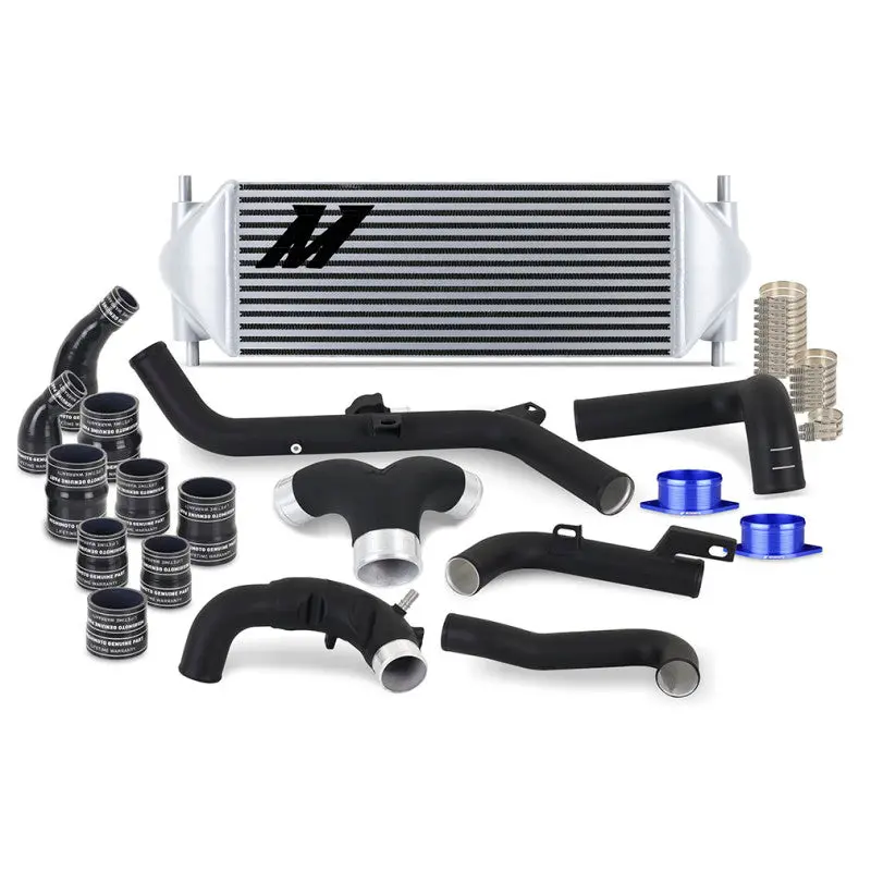 Mishimoto 21+ Bronco 2.7 Stock Location Int Kit Mwbk Pipes Sl Cooler 1