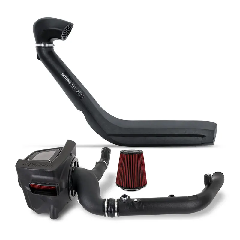 Mishimoto 21+ Bronco 2.7L Intake/Snorkel Bundle - Oiled Filter 1