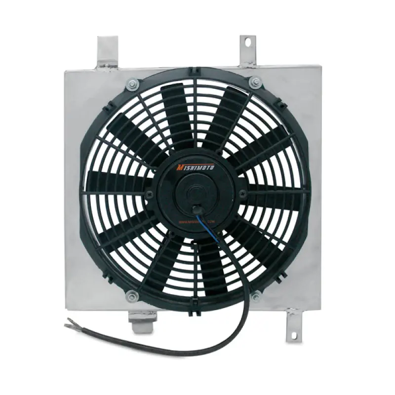Mishimoto 22X18x3.5 Dual Pass Race Radiator Aluminum Fan Shroud Kit 2