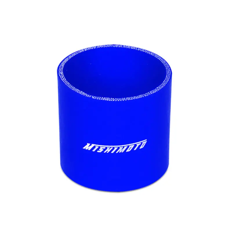 Mishimoto 3.0 Inch Blue Straight Coupler 2