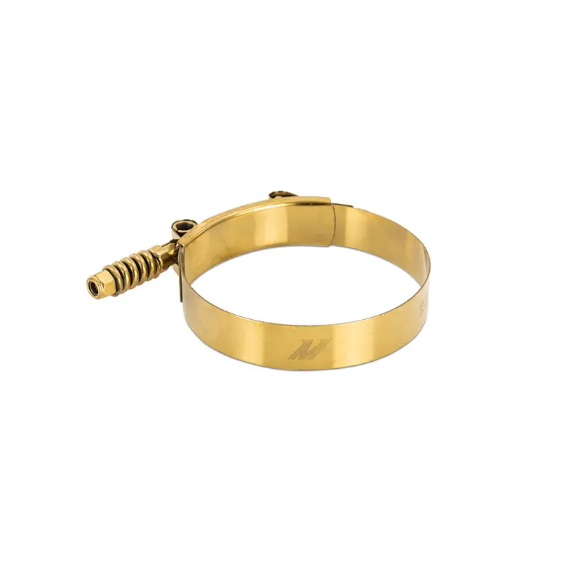 Mishimoto 3.75 Inch Stainless Steel Constant Tension T-Bolt Clamp - Gold 2