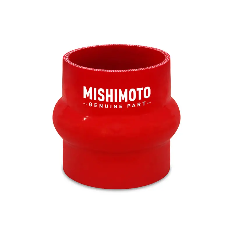 Mishimoto 3In. Hump Hose Silicone Coupler - Red 1