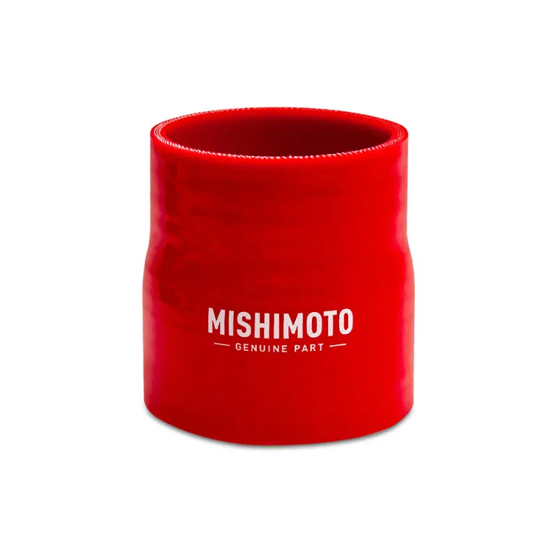 Mishimoto 3In. To 3.5In. Silicone Transition Coupler - Red 1