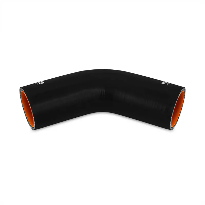 Mishimoto 4In. 45 Degree Silicone Coupler - Black 1