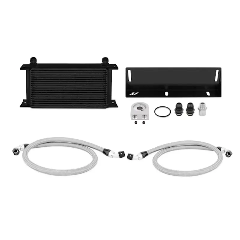 Mishimoto 79-93 Ford Mustang 5.0L Oil Cooler Kit - Black 2