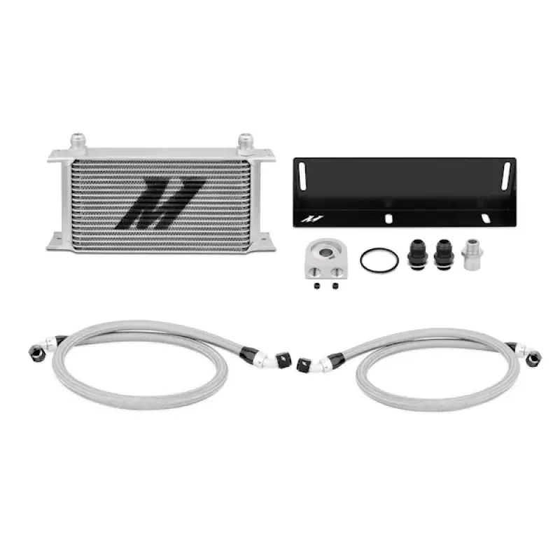 Mishimoto 79-93 Ford Mustang 5.0L Oil Cooler Kit - Silver 1