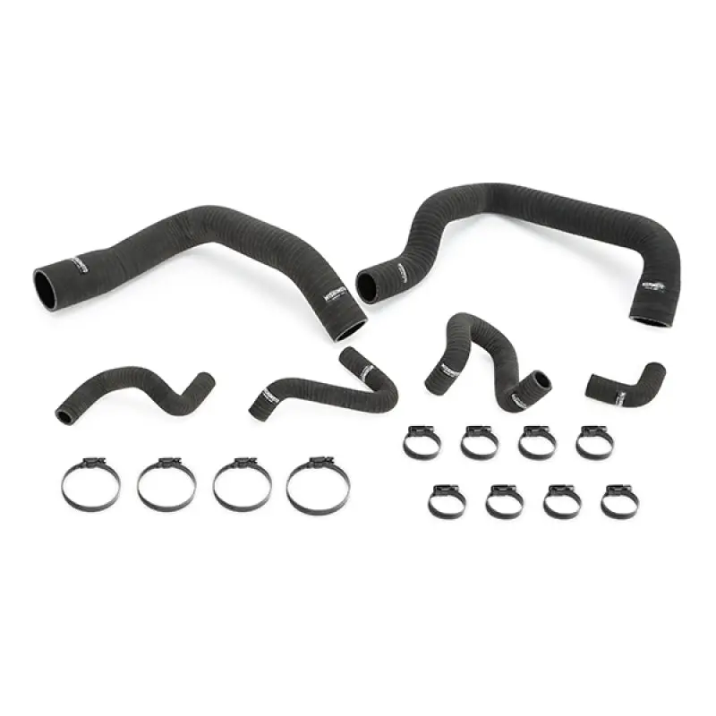 Mishimoto 86-93 Ford Mustang Matte Black Silicone Hose Kit 1