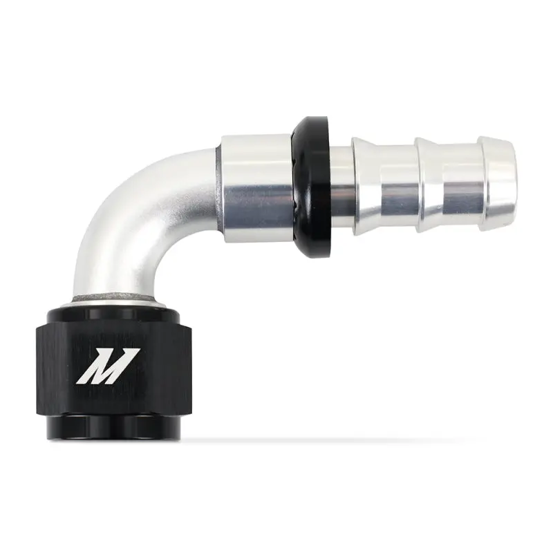 Mishimoto 90 Degree Push Lock Fitting - 10An 1
