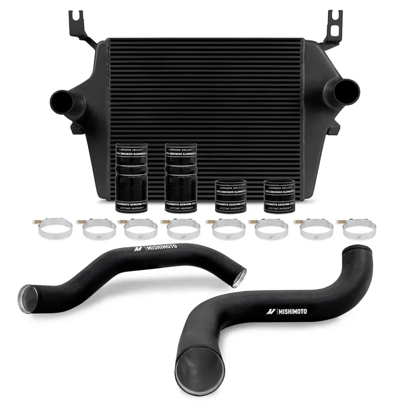 Mishimoto 99-03 Ford 7.3L Powerstroke Psd Black Intercooler Kit W/ Black Pipes 1