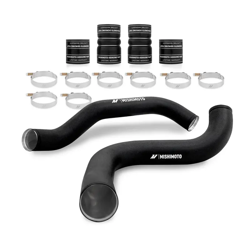 Mishimoto 99-03 Ford 7.3L Powerstroke Psd Intercooler Pipe/Boot Kit - Wrinkle Black 1