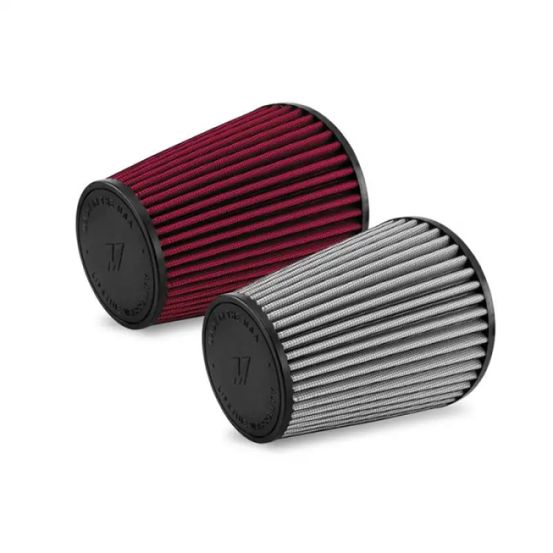 Mishimoto Air Filter 4.5In Inlet 7.8In Filter Length Dry Washable 1