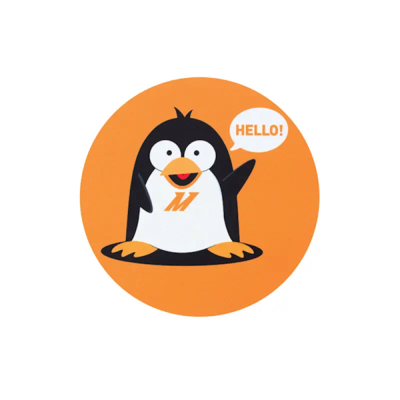 Mishimoto Chilly The Penguin Mouse Pad 2