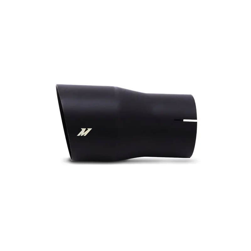 Mishimoto Clamp-On Single Wall Exhaust Tip 5In Outlet - Black 1