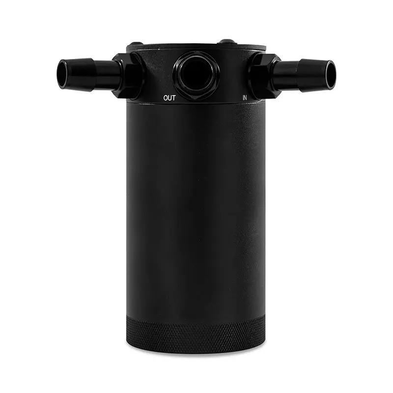 Mishimoto Compact Baffled Oil Catch Can - 3-Port 2