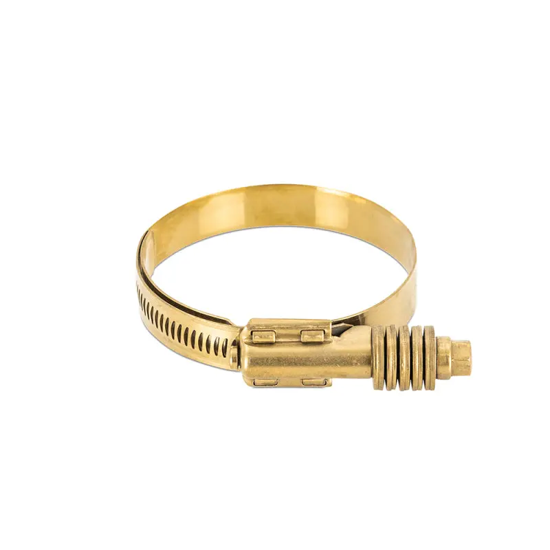 Mishimoto Constant Tension Worm Gear Clamp 1.77In.-2.60In. (45Mm-66Mm) - Gold 1