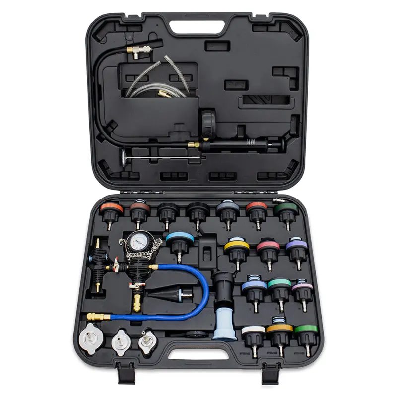 Mishimoto Cooling System Pressure Tester / Vacuum Purge Kit - 28Pc 1