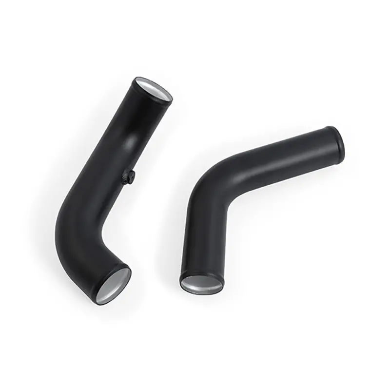 Mishimoto Ford Ranger 3.2L Diesel Intercooler Kit 2011+ Silver W/ Wrinkle Black Pipes 2