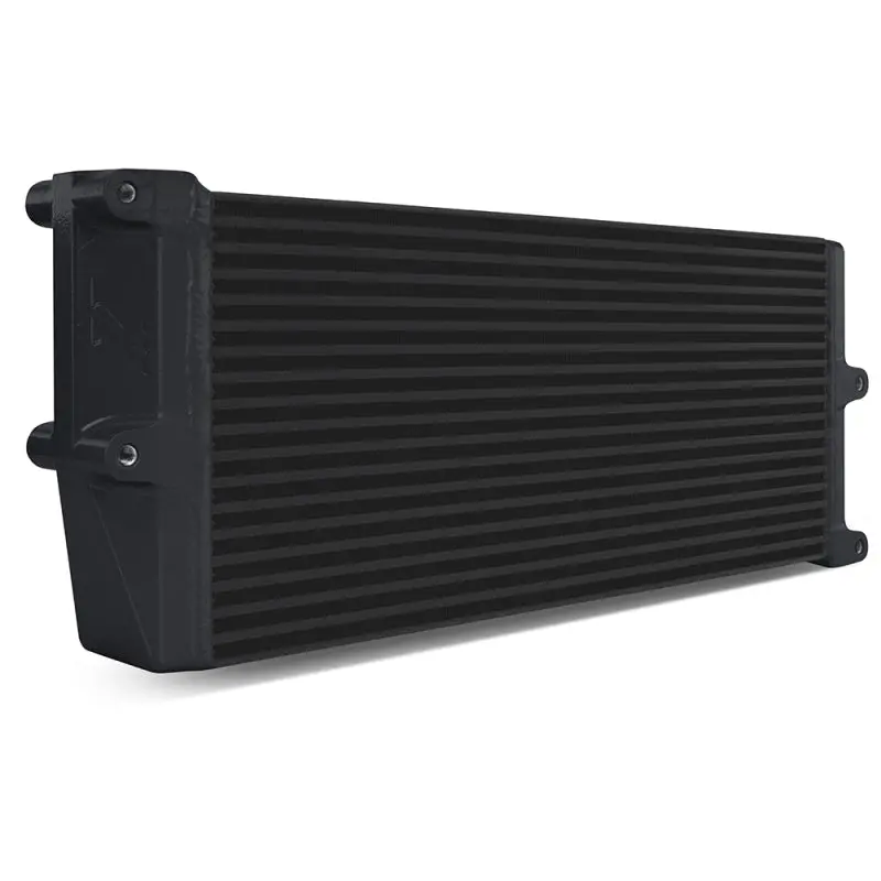 Mishimoto Heavy-Duty Oil Cooler - 17In. Opposite-Side Outlets - Black 1
