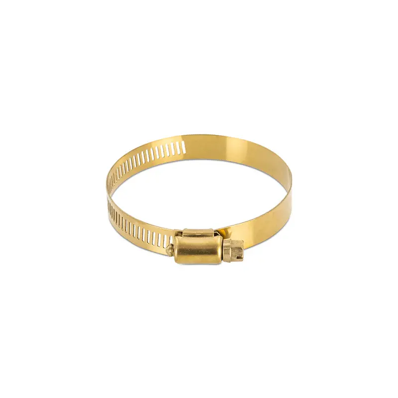 Mishimoto High-Torque Worm Gear Clamp 0.55In.-0.1.06In. (14Mm-27Mm) - Pack Of 10 - Gold 1