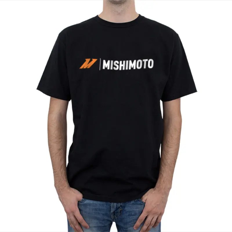 Mishimoto Large Black Signature Logo T-Shirt 1