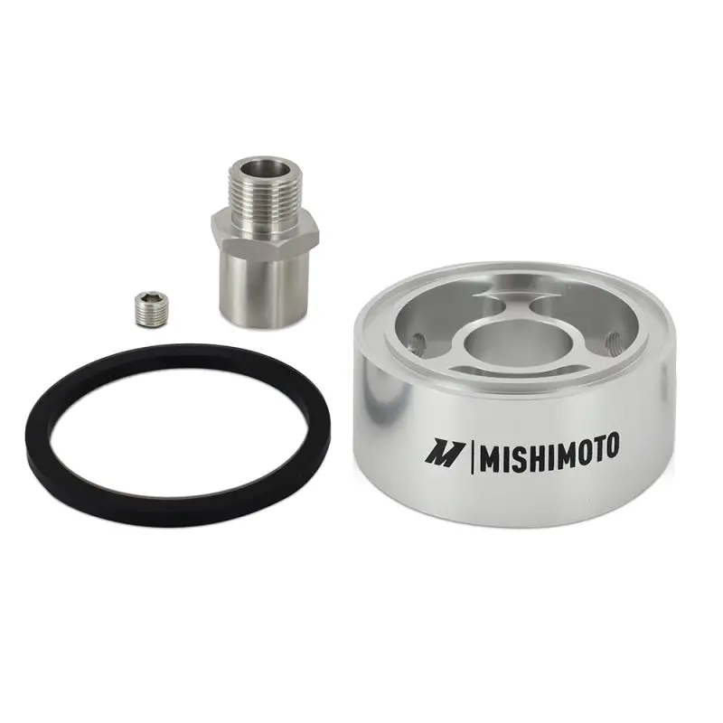 Mishimoto Oil Filter Spacer 32Mm M20 X 1.5 Thread - Silver 1