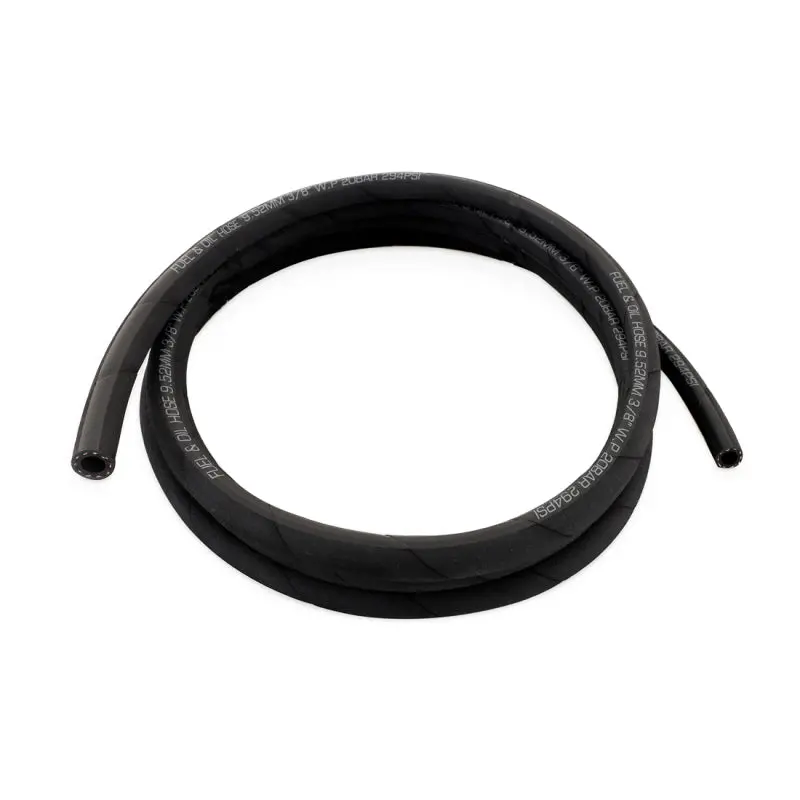 Mishimoto Push Lock Hose, Black, -6An, 120In Length 1