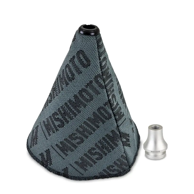 Mishimoto Shift Boot Cover + Retainer/Adapter Bundle M12x1.25 Silver 1