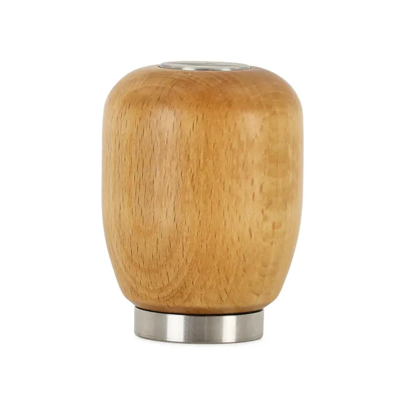 Mishimoto Short Steel Core Wood Shift Knob - Beech 1