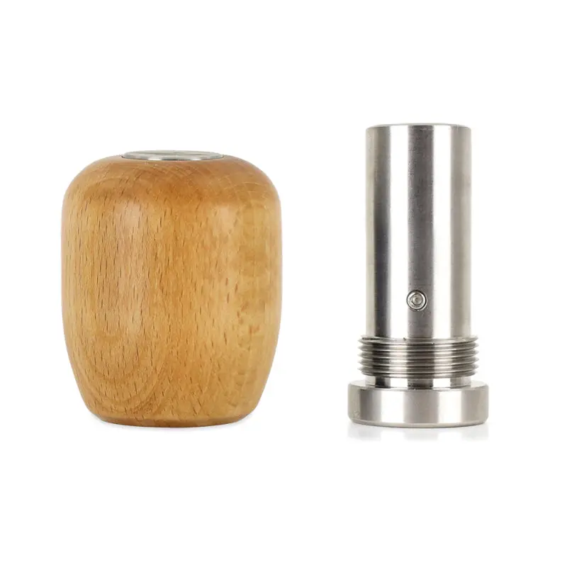 Mishimoto Short Steel Core Wood Shift Knob - Beech 2