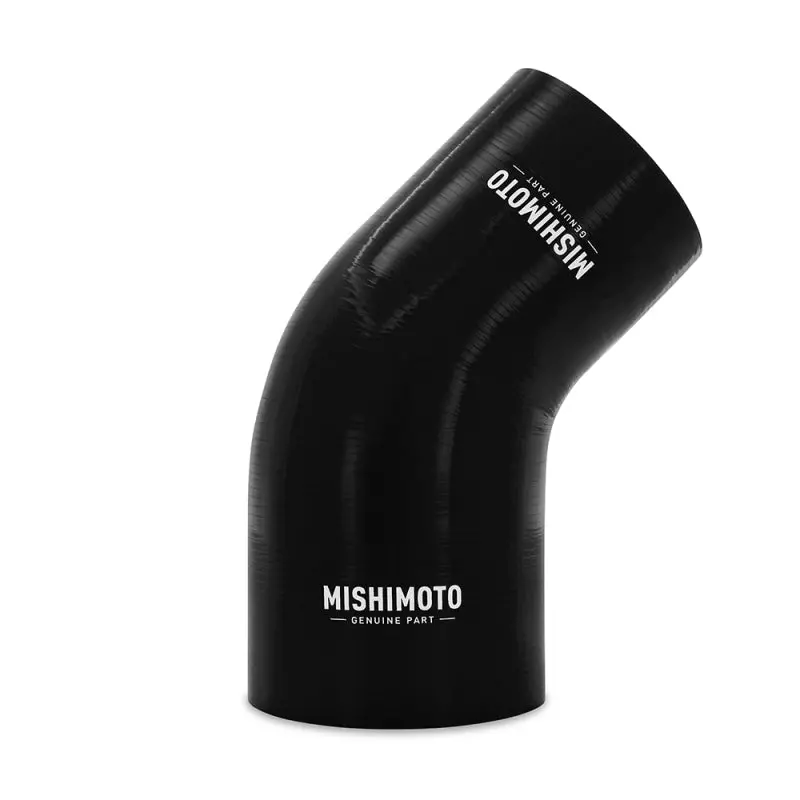 Mishimoto Silicone Reducer Coupler 45 Degree 3In To 3.75In - Black 1