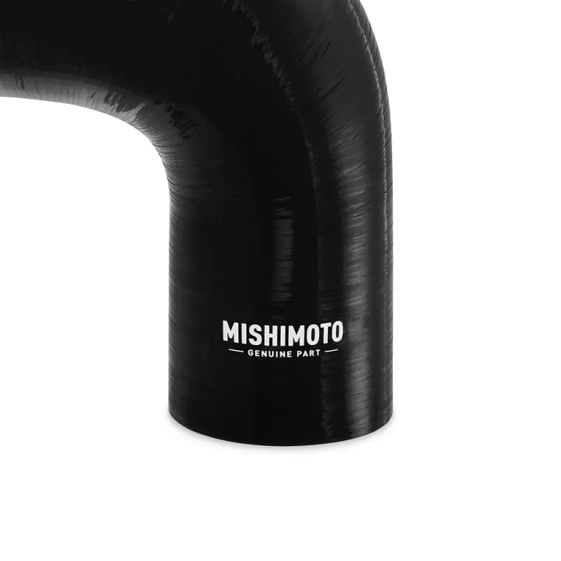 Mishimoto Silicone Reducer Coupler 90 Degree 2.5In To 4In - Black 1