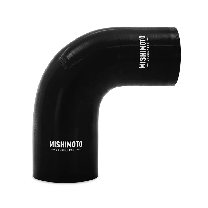 Mishimoto Silicone Reducer Coupler 90 Degree 3In To 3.25In - Black 1
