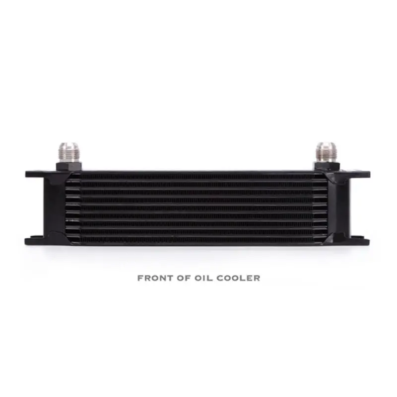 Mishimoto Universal 10 Row Oil Cooler - Black 1