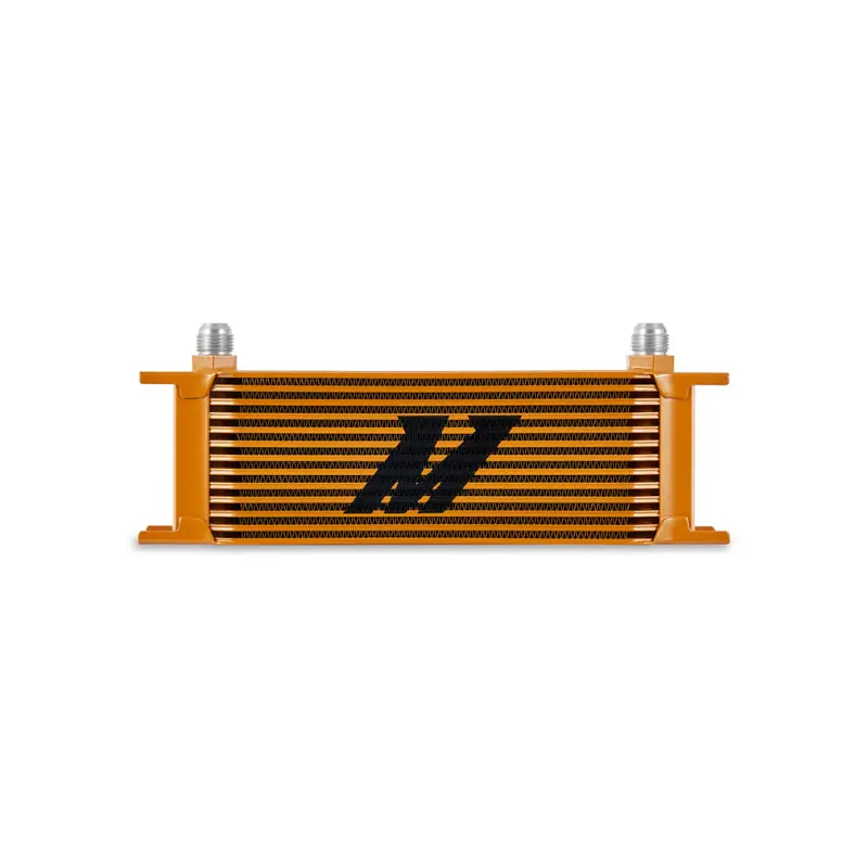 Mishimoto Universal 13-Row Oil Cooler Gold 1