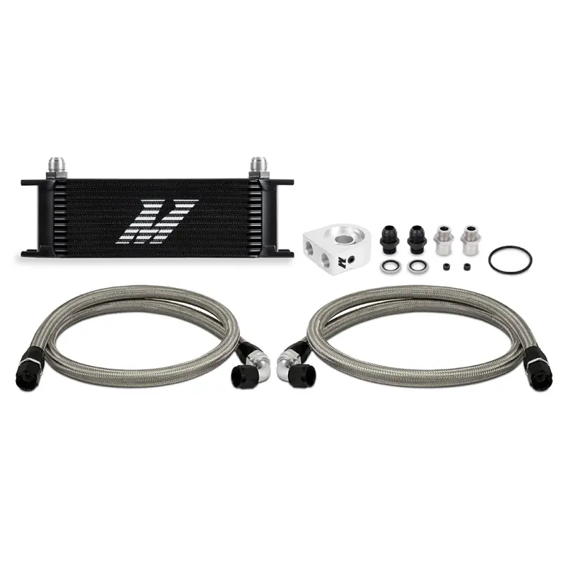 Mishimoto Universal 13 Row Oil Cooler Kit (Black) 1