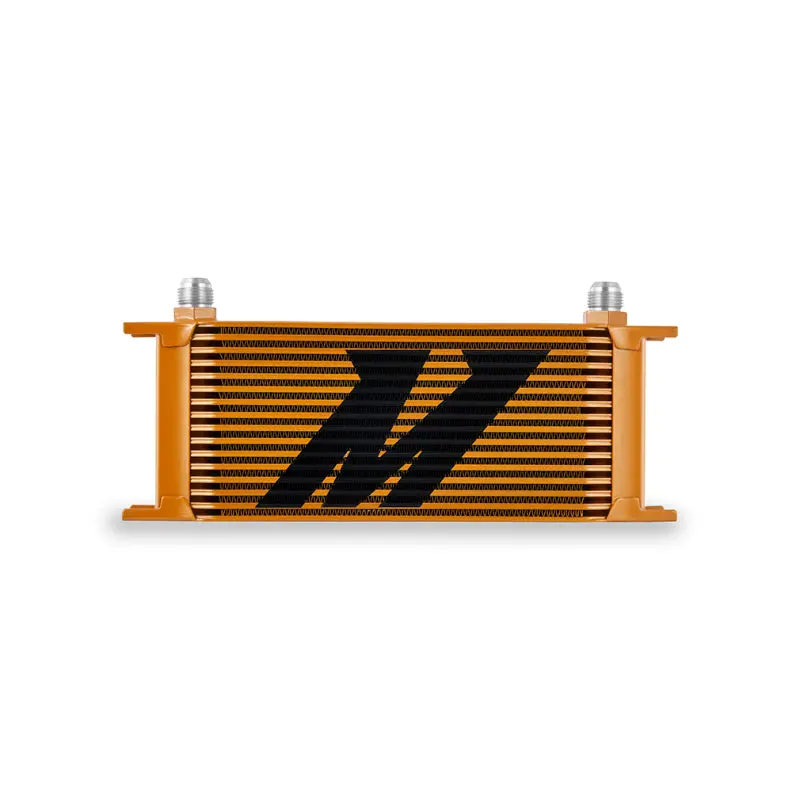 Mishimoto Universal 16-Row Oil Cooler Gold 1