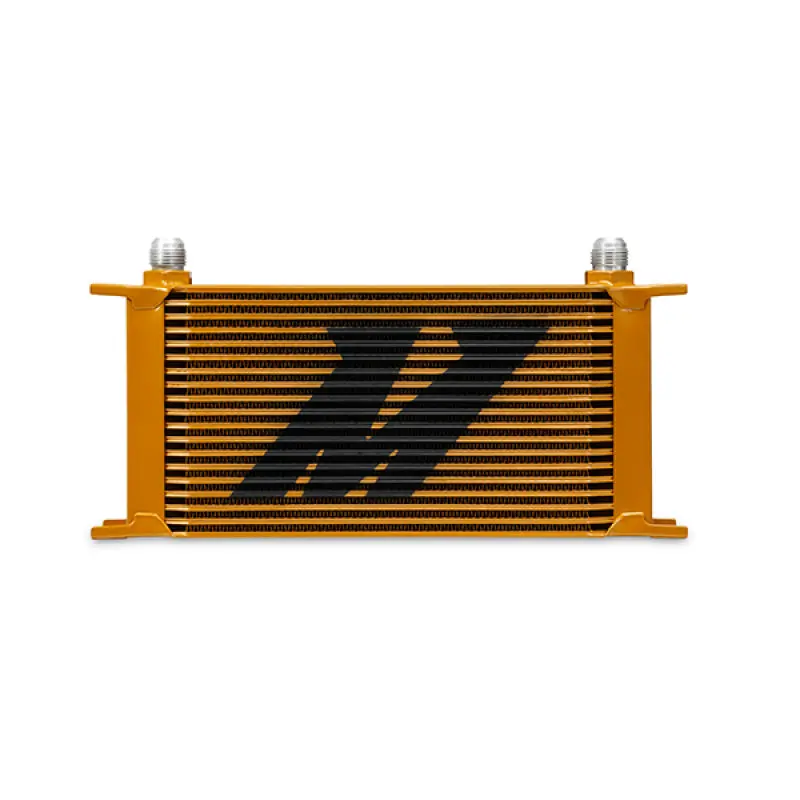 Mishimoto Universal 19 Row Oil Cooler - Gold 1
