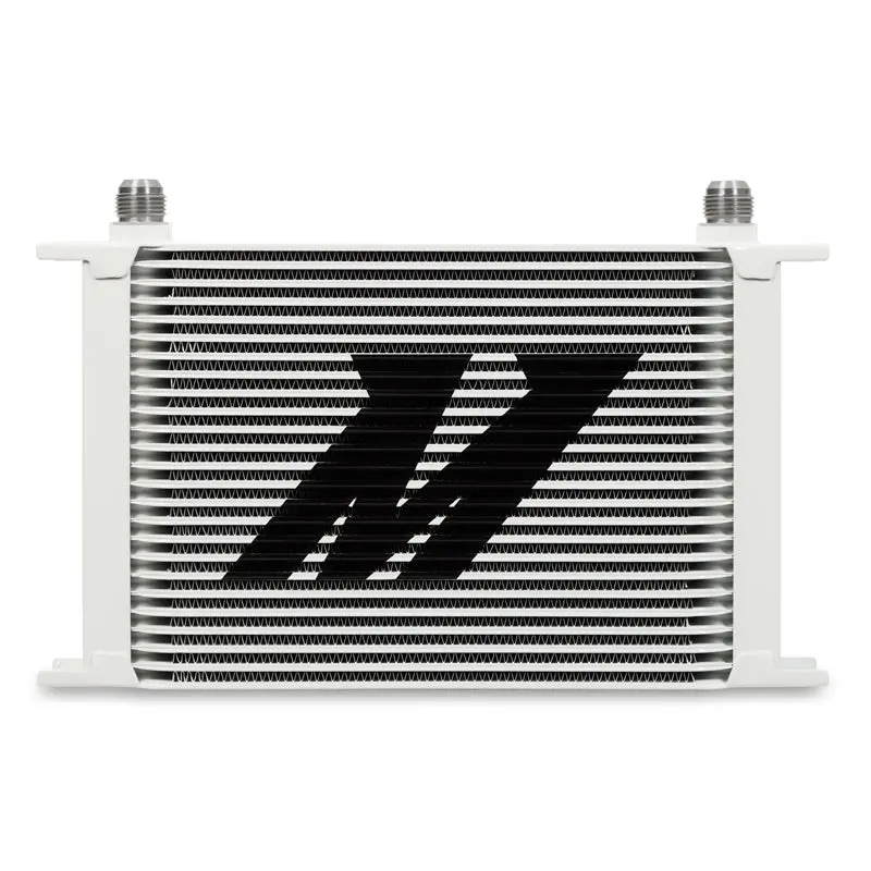 Mishimoto Universal 25 Row Oil Cooler Kit - White 1