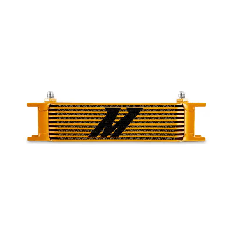 Mishimoto Universal -6An 10 Row Oil Cooler - Gold 1